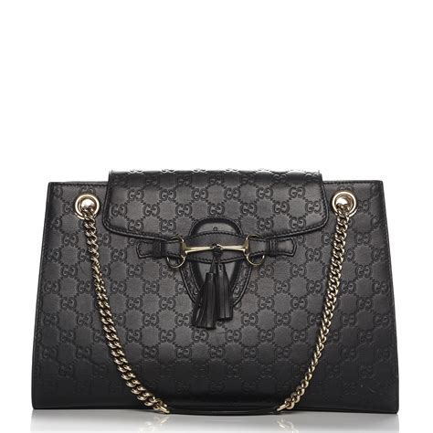 gucci emily chain shoulder bag